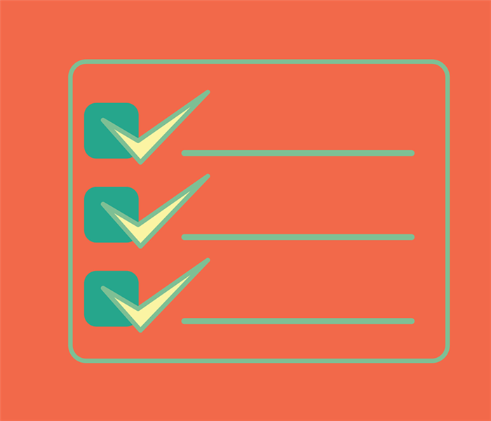 green and orange checklist